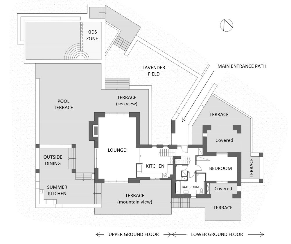Villa Annie - upper lower ground floor